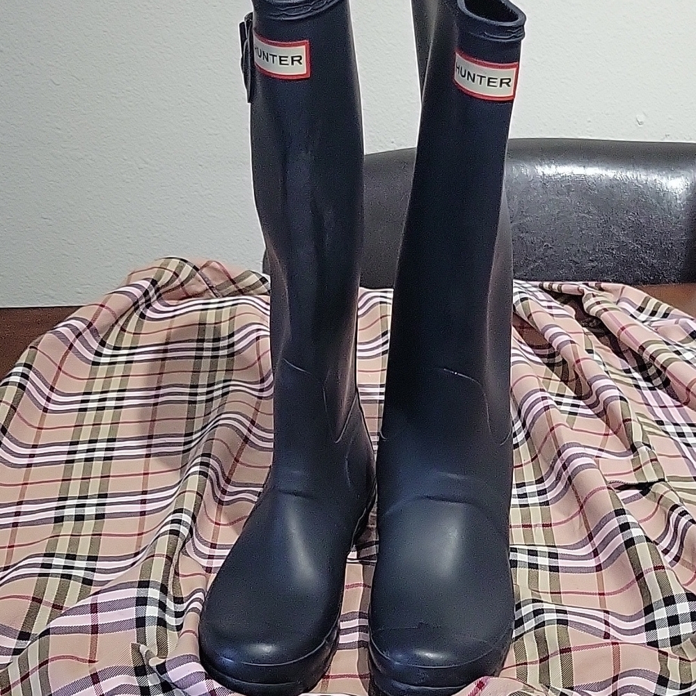 Hunter Black Rain Boots